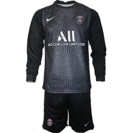 Jalkapallo Pelipaidat Paris Saint-Germain PSG Maalivahti Lasten Vieraspaita 2020-2021 Pitkähihainen